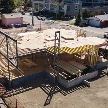 Saskatchewan Crescent build